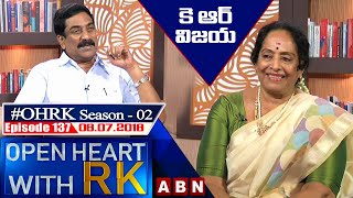 K R Vijaya Open Heart With RK  Season 02  Episode 137  080718  OHRK [upl. by Nerreg356]