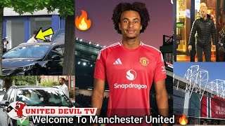 Man Utd News Now Man Utd reach done deal for Joshua Zirkzee as medical date now set [upl. by Eusoj]