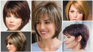 Trendy Short Haircuts For Women Over 40 20222023Short Hair Hairstyles With Unique Hair Color Ideas [upl. by Enaid]