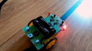 Line Tracking Robot Car Kit From Banggood [upl. by Pavel479]