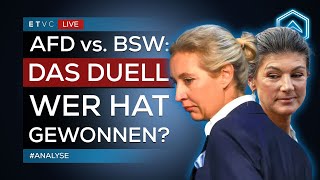 🟥 LIVE  WEIDEL vs WAGENKNECHT  Wer hat GEWONNEN  ANALYSE [upl. by Janenna]