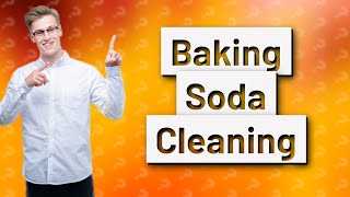 How much bicarbonate of soda for cleaning [upl. by Baptlsta]