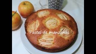 ¿ Cómo hacer un pastel de manzanas súper sencillo y bonito [upl. by Hindorff]