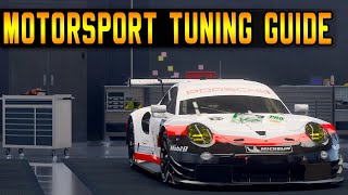 How to Tune In Forza Motorsport  Beginner’s Guide for Tuning Competitive Cars [upl. by Shear]