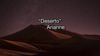 Deserto Arianne letra musical [upl. by Bunnie]