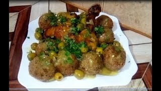 وصفات رمضان كريات الباذنجان🍆 باللحم المفروم🥩بنة خطيرة😋  boulettes daubergine à la viande hachée [upl. by Albric]