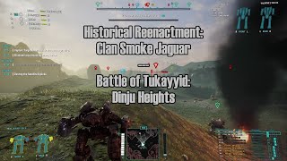 Mechwarrior 5 Mercenaries  Historical Reenactment  Battle of Tukayyid Dinju Heights  Reupload [upl. by Cohette]