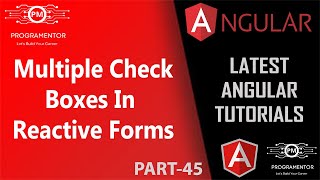 45  Multiple Check Boxes In Reactive Forms Angular  Angular Reactive Forms  Angular HindiUrdu [upl. by Georgie]