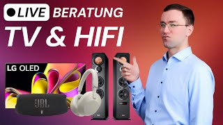 TV amp HIFI Live Beratung  Fernseher Soundbars Kopfhörer amp mehr deals [upl. by Loveridge]