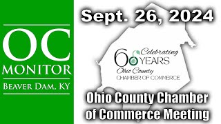 92624 Ohio County Chamber of Commerce Meeting [upl. by Name212]