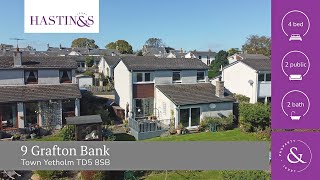 9 Grafton Bank Town Yetholm TD5 8SB  Video Tour [upl. by Ybbob]