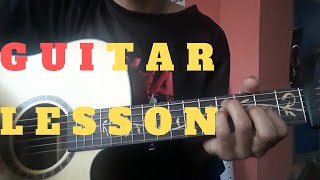 Yaadharu  Ankit shrestha  Full Guitar Lesson [upl. by Onateyac925]