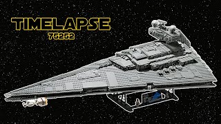 LEGO Star Wars Star Destroyer 75252  Timelapse [upl. by Pepe329]