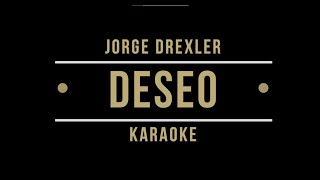 Deseo  Jorge Drexler Karaoke [upl. by Ardnassak]