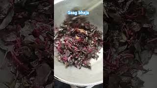 Laal saag recipeshortsviral viralvideo [upl. by Annodas382]