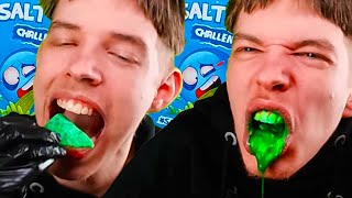 🤮Die Salt Chip Challenge [upl. by Annohsak596]