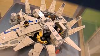 LEGO KESSEL RUN MILLENIUM FALCON DISPLAY [upl. by Smiley]