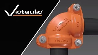 Victaulic FireLock™ InstallationReady Fittings Animation [upl. by Anaiq566]