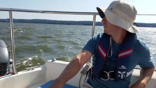 ODay 25 sailing the Hudson River [upl. by Uwton]