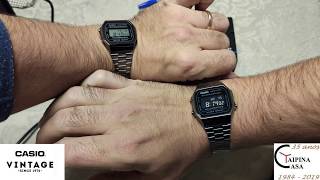 Casio Vintage A168WEGG1AEF and A168WEGG1BEF [upl. by Myke]