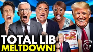 Libs Have Salty UNHINGED MELTDOWNS Live OnAir After Trump SHOCKS World with Historic LANDSLIDE WIN [upl. by Yornoc]