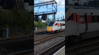 LNER Class 801 passing Alexandra Palace [upl. by Elreath185]