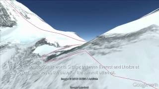 Mount Everest Base Camp to Summit in 3D [upl. by Lampert536]