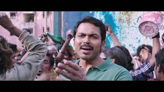 Madras Movie  Mass Scene  Wall Paint Scene  Karthi  Catherine Tresa  Kalaiyarasan [upl. by Nichy]