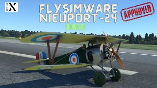 MSFS2020 XBOX SERIES X FLYSIMWARE NIEUPORT24 Showcase [upl. by Nwatna893]