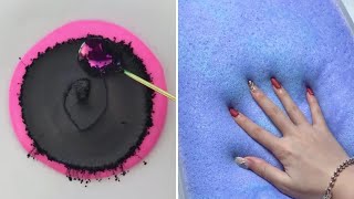 SATISFYING SLIME ASMR COMPILATION  METALLIC FLUFFY RAINBOW SLIME  SOAP CUTTING  PIGMENT MIXING [upl. by Terrej]