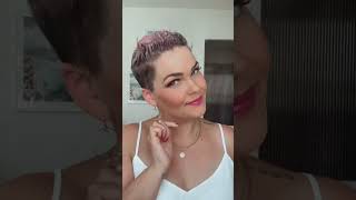 kurzhaarfrisur salirasa hair cabelocurto easyhairstyle pixiehaircut hairtok tutorial [upl. by Gisella475]