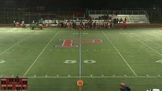 Portsmouth High School vs Cranston West High School Mens Varsity Football [upl. by Zednanref]