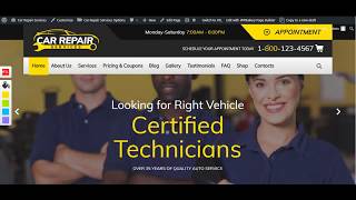 How to enable or disable appointment on Car Repair theme [upl. by Freytag834]