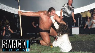 FULL MATCH  Undertaker amp Big Show vs Rock amp Mankind  Buried Alive Match SmackDown Sept 9 1999 [upl. by Ontina485]