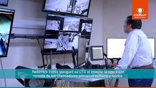 Radomiro Tomic inauguró su Centro Táctico Operacional [upl. by Lowenstern]