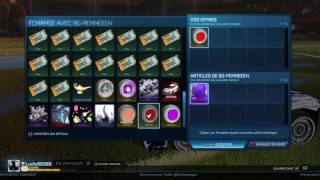 Rocket League TRADE HEATWAVE AND SPIRALIS WHITE TITANIUM [upl. by Atinaj232]