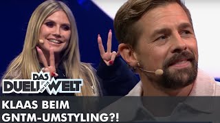 Klaas beim GNTMUmstyling  Heidi Klum gelangt undercover ins Studio  Gesticus Maximus DUDW [upl. by Aneev]