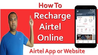 How to Recharge Airtel Online 2024  How to recharge Airtel Mobile No  Airtel Prepaid Recharge [upl. by Naziaf]