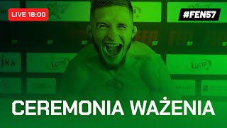 CEREMONIA WAŻENIA  FEN 57 Rzepecki vs Jabłoński [upl. by Bald]