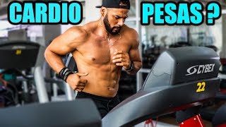 SECRETOS para bajar de peso  Cardio o Pesas que hacer primero [upl. by Ahsoym]