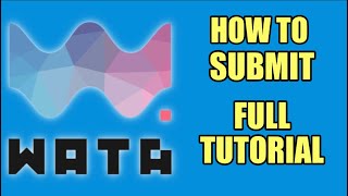 How to submit games to WATA  full online tutorial [upl. by Ettezzus]