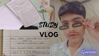 STUDY WITH ME  CLASS 11 TH STUDY VLOG  As A upsc Aspiration 📚✏ [upl. by O'Dell]