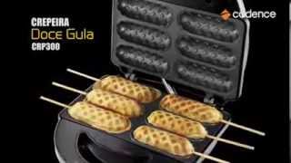 Crepeira Cadence Doce Gula 750W Chapa Dupla  CRP300 [upl. by Aruon34]