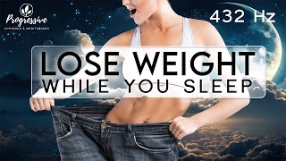 Lose Weight Fast in 7 Days  Sleep Hypnosis to Reprogram your Mind for Positive Weight Loss Habits [upl. by Rudwik]