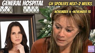 General Hospital 2Week Spoilers Nov 415 Sam’s Funeral amp Burial amp Carlys Danger Zone gh [upl. by Ainekahs638]