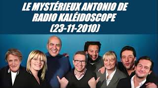 On va sgêner  Le mystérieux Antonio de Radio Kaléidoscope 23112010 [upl. by Ennayk922]