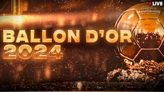 🔴 CEREMONIE BALLON DOR 2024 LIVE  🔥🇧🇷LE SACRE POUR VINICIUS RODRI BELLINGHAM  BALLON DOR LIVE [upl. by Keppel]