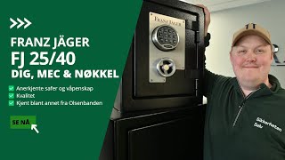 Franz Jäger våpenskap FJ 2540  Vi besøker selveste Franz Jäger  Våpenskap og Safer [upl. by Ruggiero]