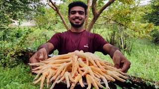 Chicken Feet Fry  കോഴിക്കാൽ പൊരിച്ച് തിന്നാലോ  Chicken Feet Fry Recipe Malayalam  Ajoppy Vlogs [upl. by Elletnuahc386]