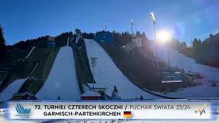 72 Turniej Czterech Skoczni GARMISCHPARTENKIRCHEN 2024  sezon 20232024 [upl. by Mosenthal]